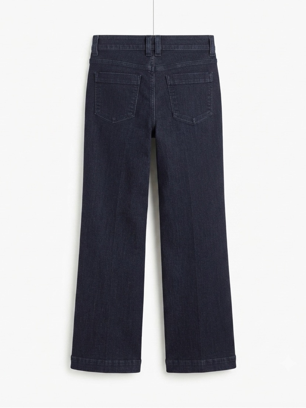 Talbots Trouser Jeans Dark Indigo Juliette Wash Size 16 EUC - Picture 3 of 7